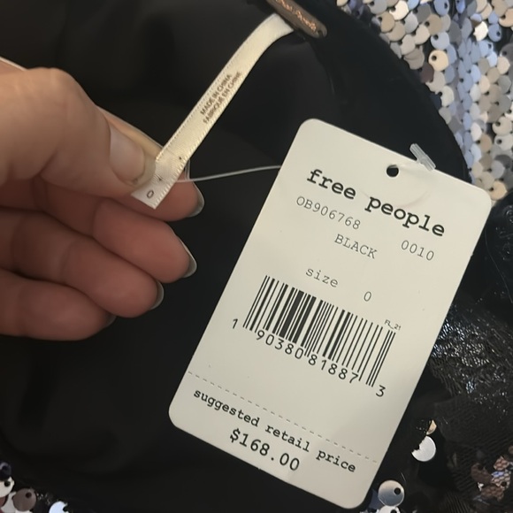 Free People Siren sequin dress - size 0 - Picture 6 of 6
